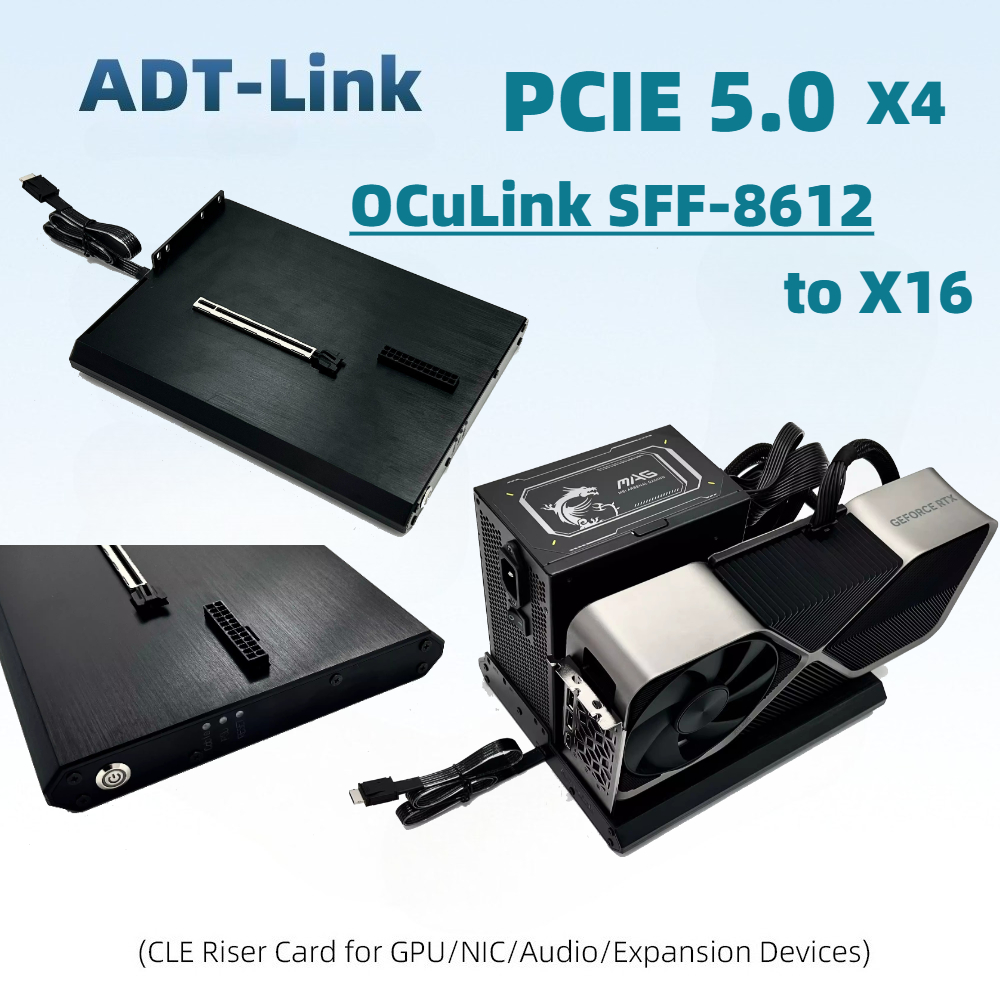 محطة توصيل بطاقة الرسومات الخا - مراجعة Oculink Gpu Dock Station وسعره