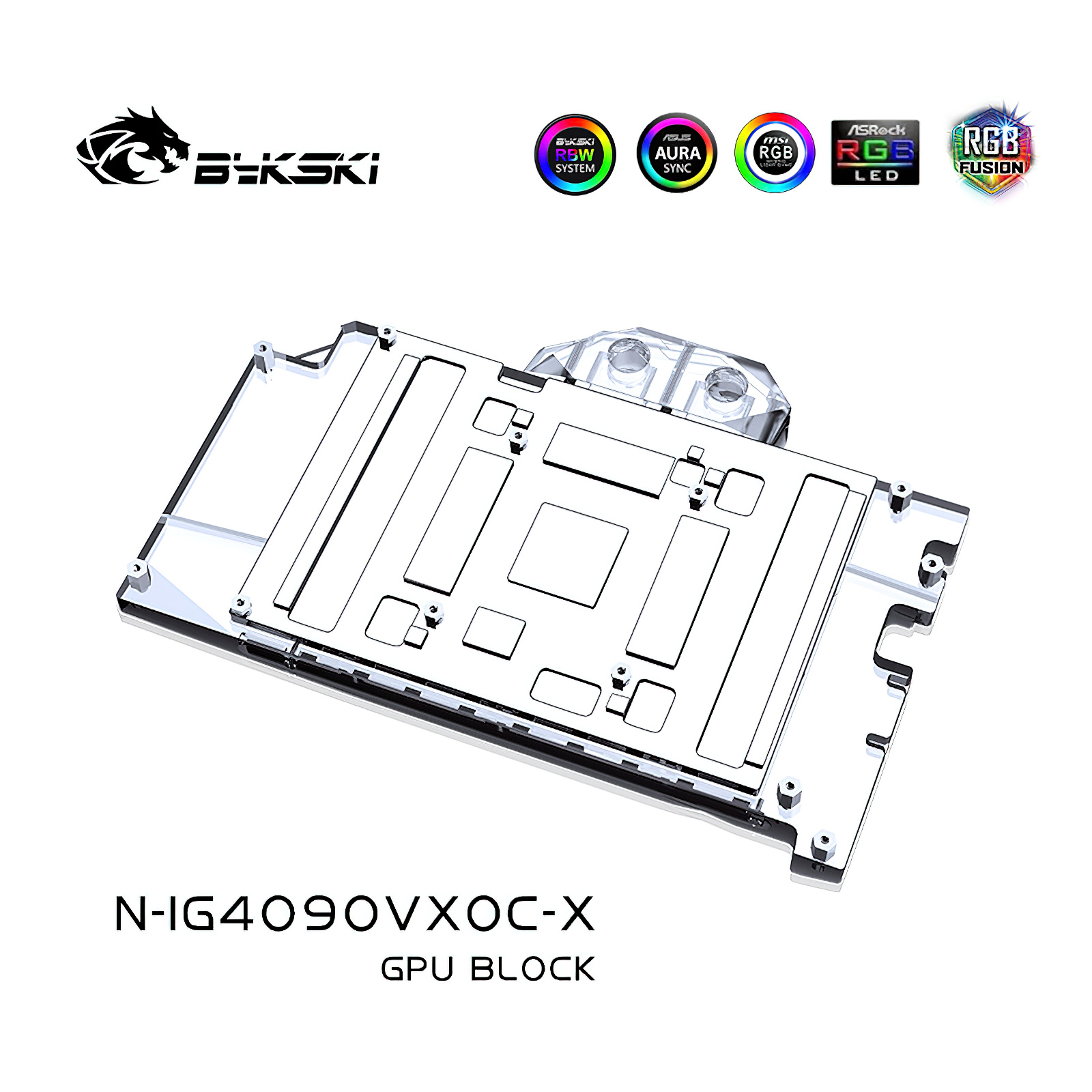 وحدة تبريد مائية كاملة لوحدة م - مراجعة Rtx 4090 Water Block Full Cover وسعره